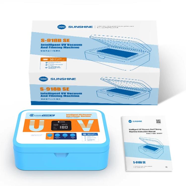 SUNSHINE S-918B SE Intelligent UV Light Curing Film Vacuum Laminator UV Curing + Vacuum Holding Machine For Film Application Repair Tool - free shipping - PMC TechLife - Order now!