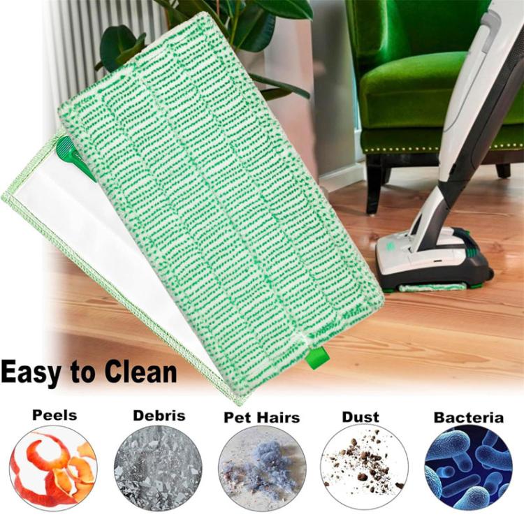 For Vorwerk Vacuum Cleaner Cloth Accessories, Style: SP600 Green Soft Cloth - free shipping - PMc TechLife - Order now!