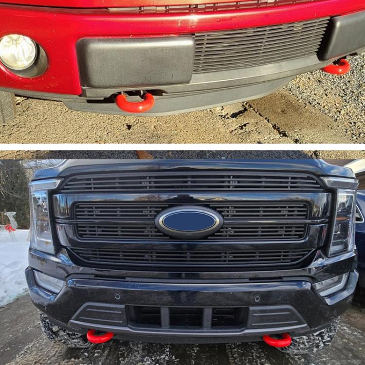 For Ford/Toyota Trailer Hitch Protection Ccover(Blue) - Towing Bars by PMc TechLife | Online Shopping South Africa | PMc TechLife | Buy Now Pay Later Mobicred