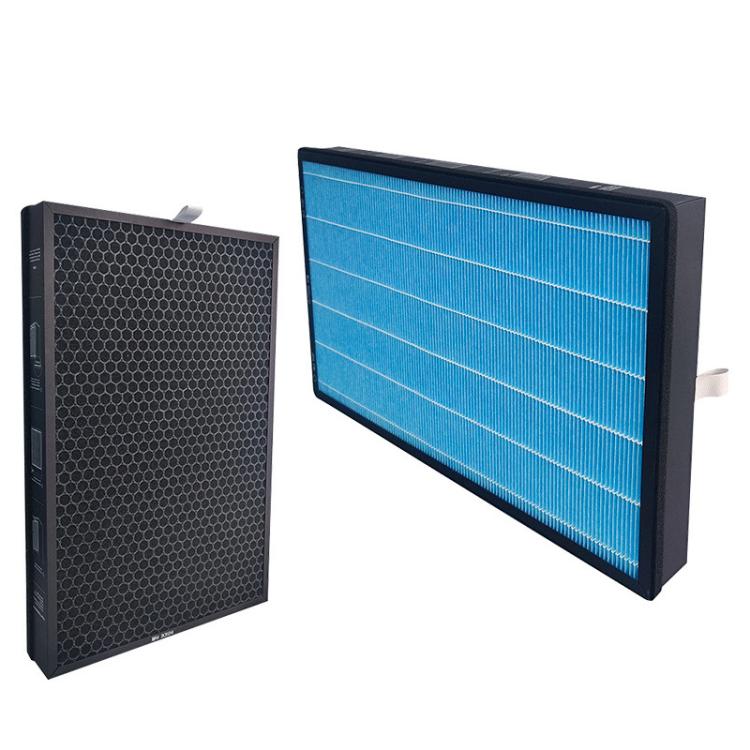 For Xiaomi Air Purifier Max 2pcs Filter HEPA Activated Carbon Purification Filter Element(Blue) - Air Purifiers & Accessories by PMc TechLife | Online Shopping South Africa | PMc TechLife | Buy Now Pay Later Mobicred