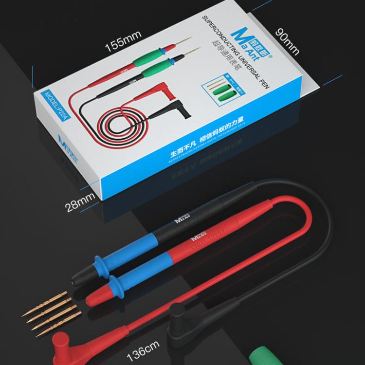 MaAnt P22A Multimeter Pen Extra Sharp Probe Universal Test Pen - free shipping - PMC TechLife - Order now!