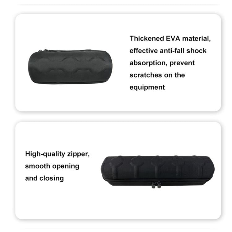 EVA Hard Shell Portable Watch Storage Box Jewelry Watch Dustproof Bag, Spec: 3-grids 23x9.5x8.5cm - free shipping - PMc TechLife - Order now!