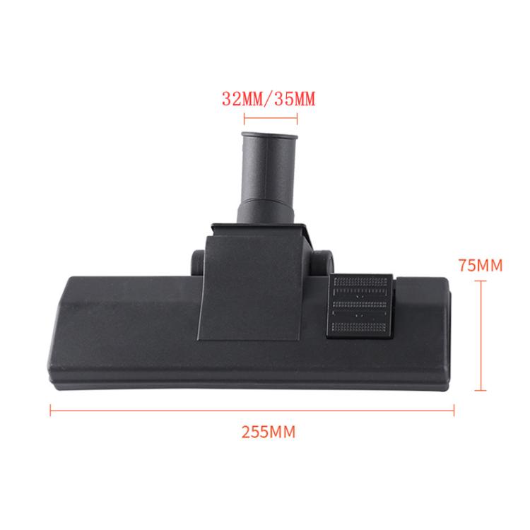 For JIEBA / Midea / JIENUO Vacuum Cleaner Floor Brush Head Replacement Part Universal Suction Nozzle Floor Brush, Spec: 32mm Metal Bottom - For Midea Accessories by PMc TechLife | Online Shopping South Africa | PMc TechLife | Buy Now Pay Later Mobicred
