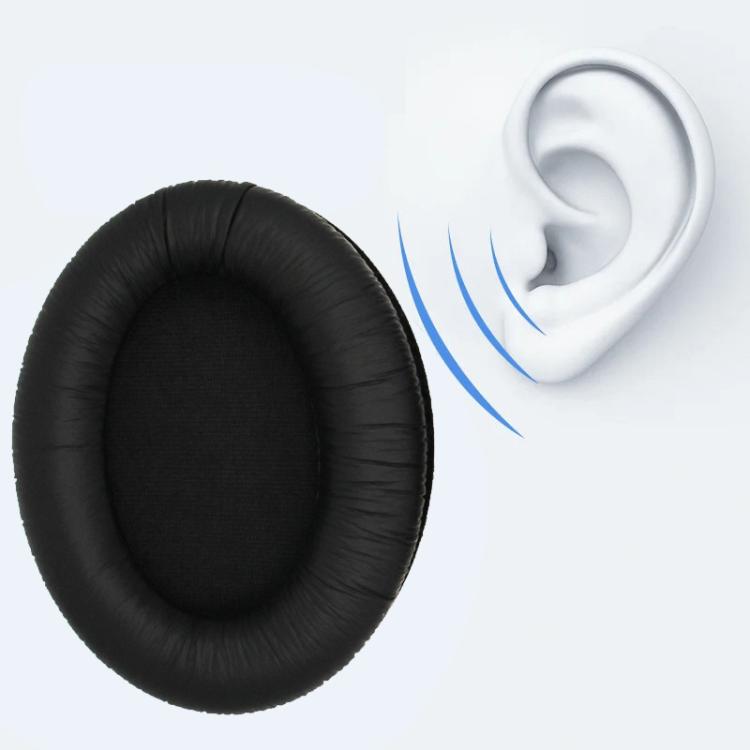 1pair Headphones Sponge Cover Earmuffs For Sennheiser HD418 / 429 / 439 / 449, Color: Flannel - free shipping - PMc TechLife - Order now!