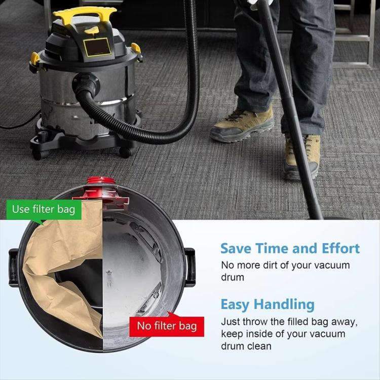 For Stanley 5-6 Gallon Vacuum Cleaner Dust Bag Accessories - Other Accessories by PMc TechLife | Online Shopping South Africa | PMc TechLife | Buy Now Pay Later Mobicred