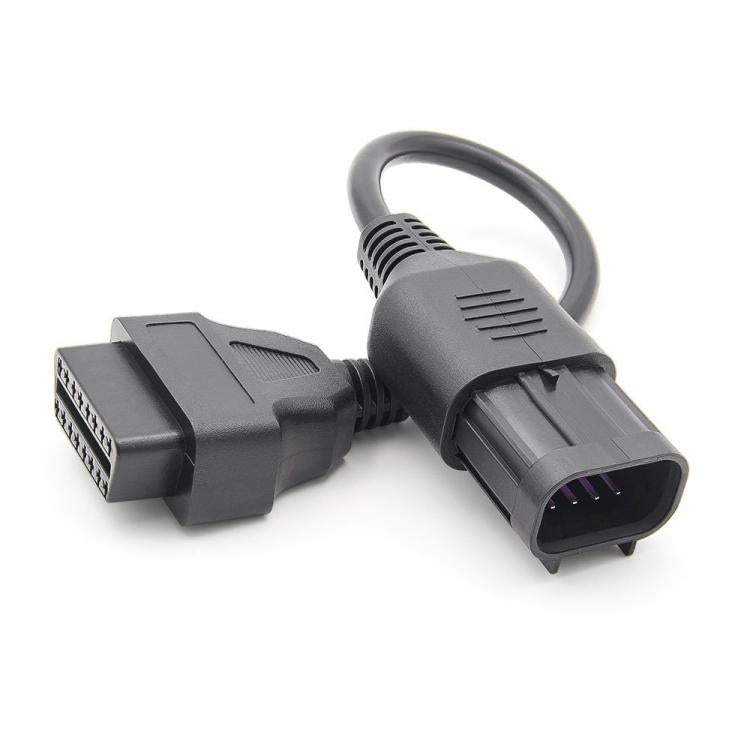 OBD2 8 Pin To 16 Pin Cable For Polaris Slingshot ATV(Black) - free shipping - PMc TechLife - Order now!