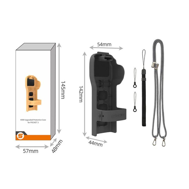 For DJI Osmo Pocket 3 Sunnylife OP3-K990 Protective Cover Body Filter Storage Top Cover Protective Case(Pink) - free shipping - PMC TechLife - Order now!