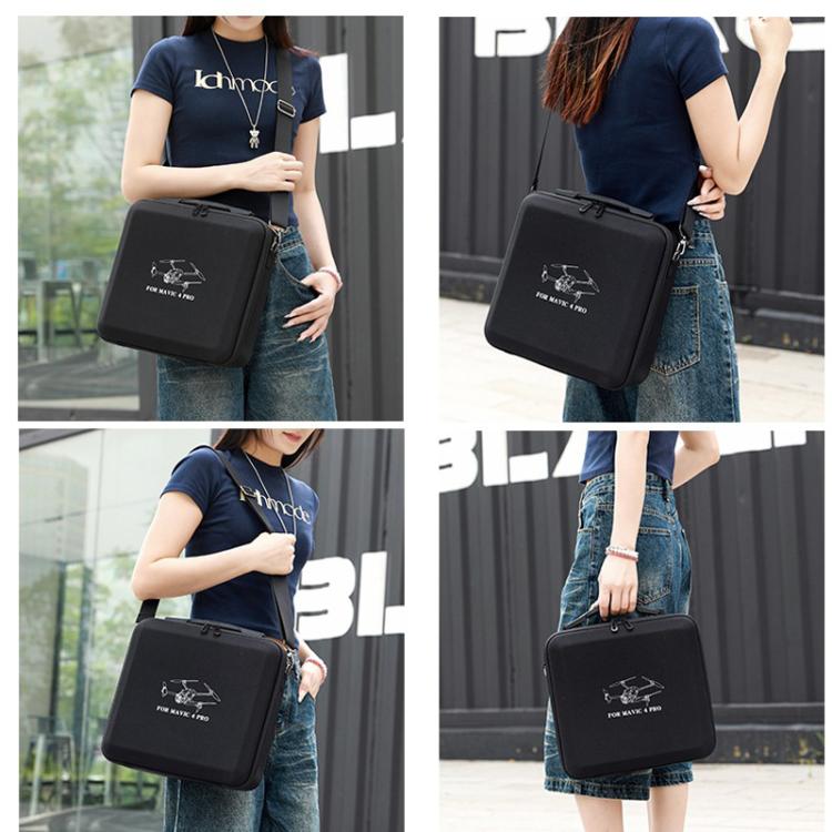 For DJI Mavic 4 Pro Fly More Combo BKANO Shoulder Bag Handbag Storage Box(Black) - free shipping - PMC TechLife - Order now!