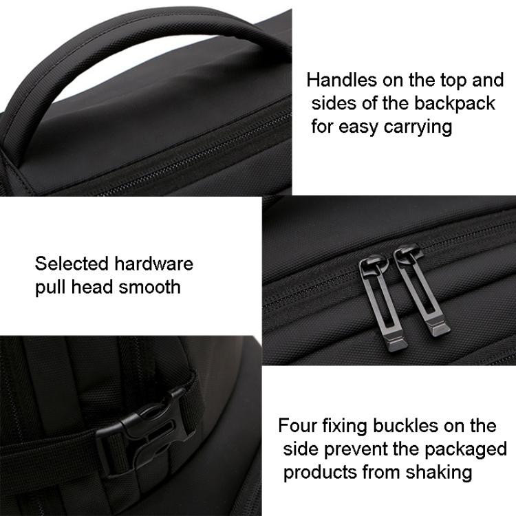 For DJI Mavic 4 Pro Fly More Combo / Creator Combo Backpack 15-inch Laptop Bag(Black) - free shipping - PMC TechLife - Order now!