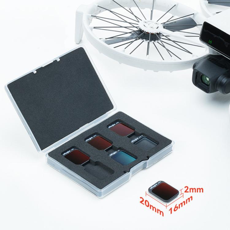 For DJI Flip aMagisn Filter Lens Accessories, Spec: ND8+ND16+ND32+ND64+CPL+1/4 Mist - free shipping - PMC TechLife - Order now!