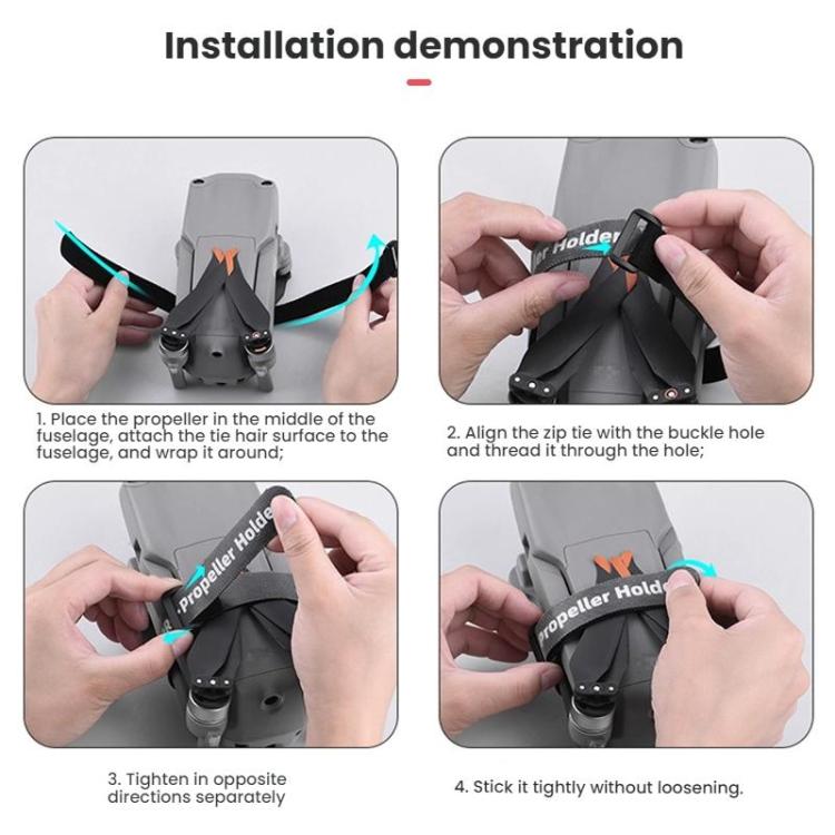 For DJI MAVIC AIR3/MINI 4PRO BRDRC Bandle Paddle(Black) - free shipping - PMC TechLife - Order now!