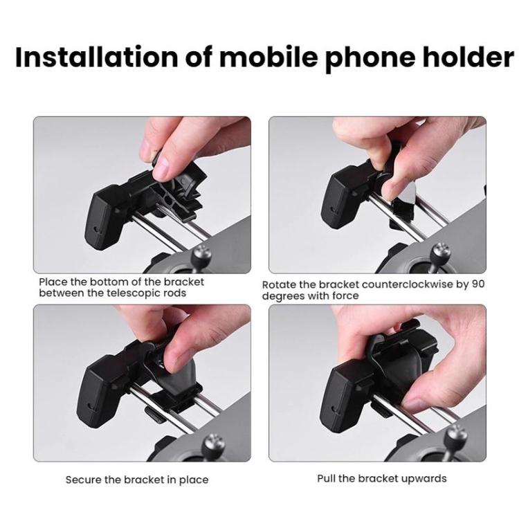 BRDRC For DJI Remote Control Bracket, Style: Mobile Phone Stand - free shipping - PMC TechLife - Order now!