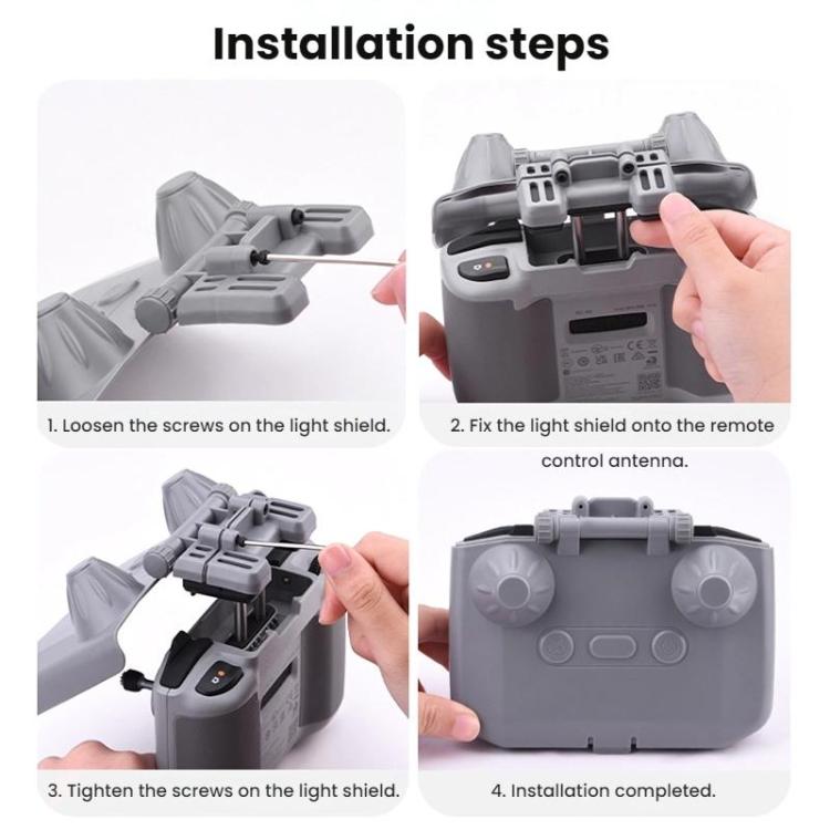 For DJI AIR 3S/MINI 4 PRO/NEO BRDRC Remote Control Hood(RC-N1/N2/N3) - free shipping - PMC TechLife - Order now!