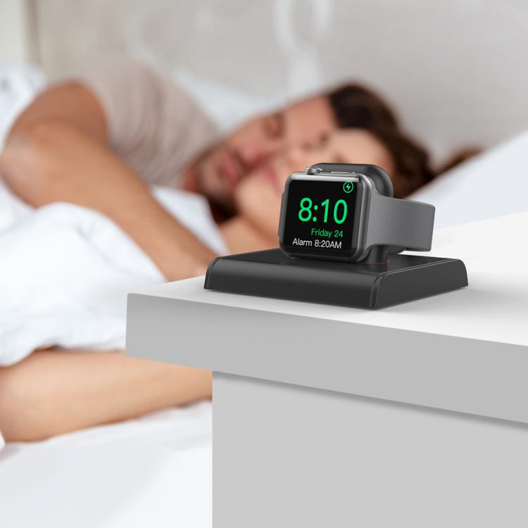 For Apple Watch / Earphone AhaStyle PT117-1 Charging Dock Plastic Storage Stand Without Charger(Black) - free shipping - PMC TechLife - Order now!