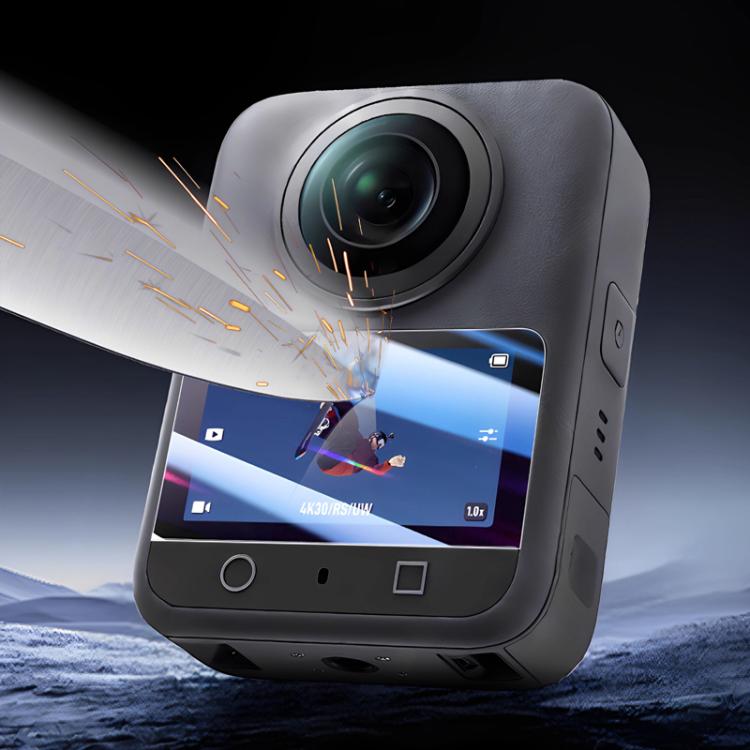 For DJI Osmo 360 Action Camera 2pcs /Pack Tempered Glass Screen Protector HD Anti-Scratch Lens Film(CN-218) - free shipping - PMC TechLife - Order now!