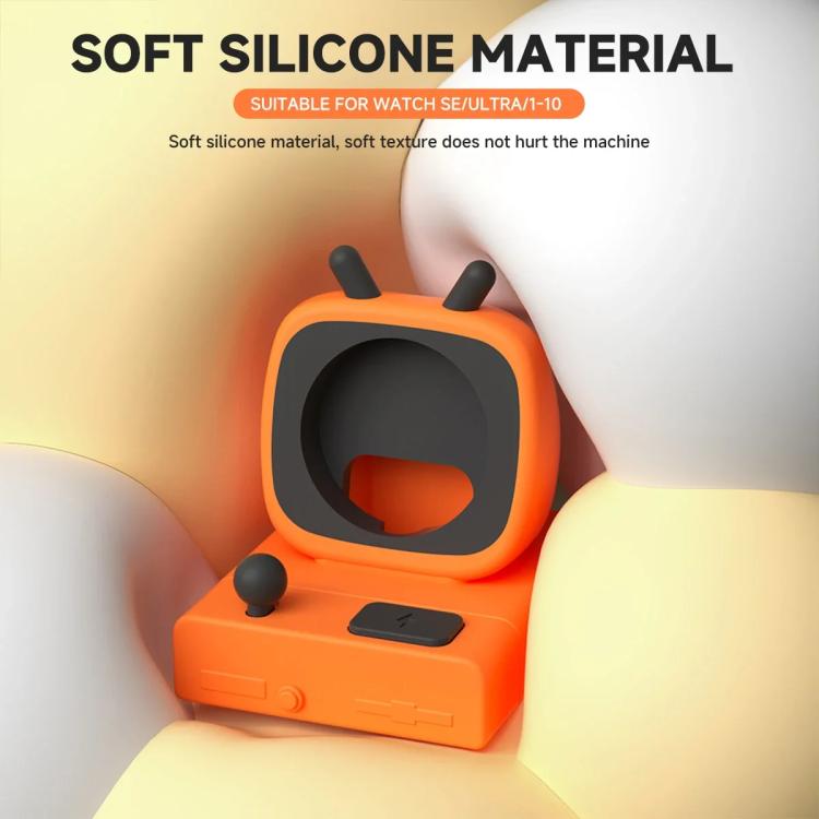 For Apple Watch Desktop Stand Silicone Base, Without Charger(Pink) - free shipping - PMC TechLife - Order now!