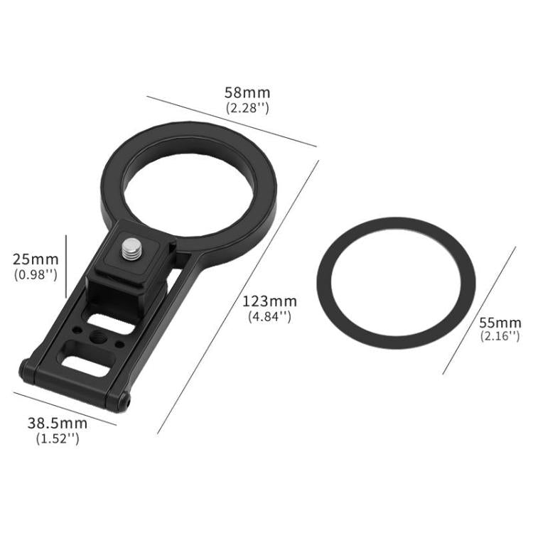 For 1/4 Screw Hole Multifunctional Magnetic Quick Release Base Bracket Expansion - free shipping - PMC TechLife - Order now!