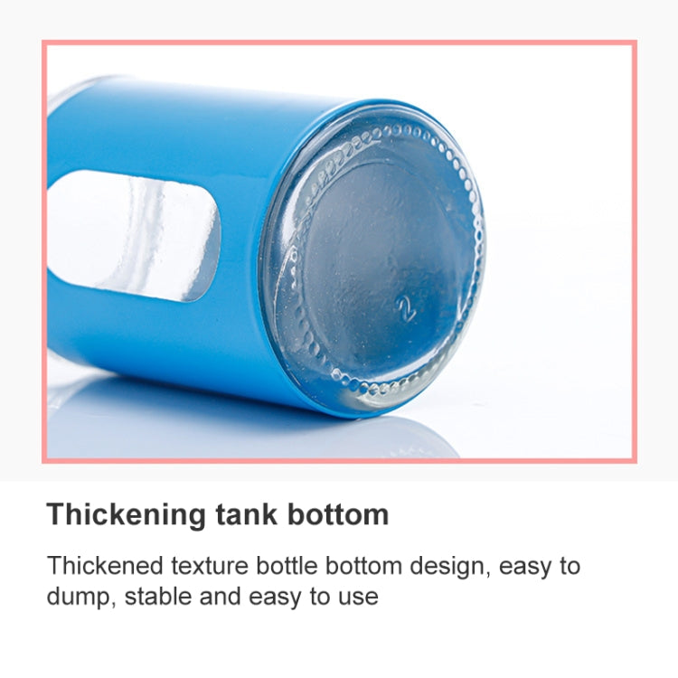 Stainless Steel Lid Glass Seasoning Jar Kitchen Supplies (Transparent) - Condiment Bottles & Hip Flasks by PMC TechLife | Online Shopping South Africa | PMC TechLife | Buy Now Pay Later Mobicred