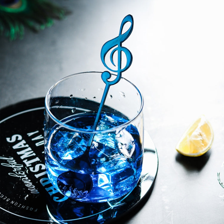 Creative Musical Note Spoon Coffee Stirring Scoop Stainless Steel Titanium Music Bar Spoon Gift Spoon(Colorful) - free shipping - PMC TechLife - Order now!