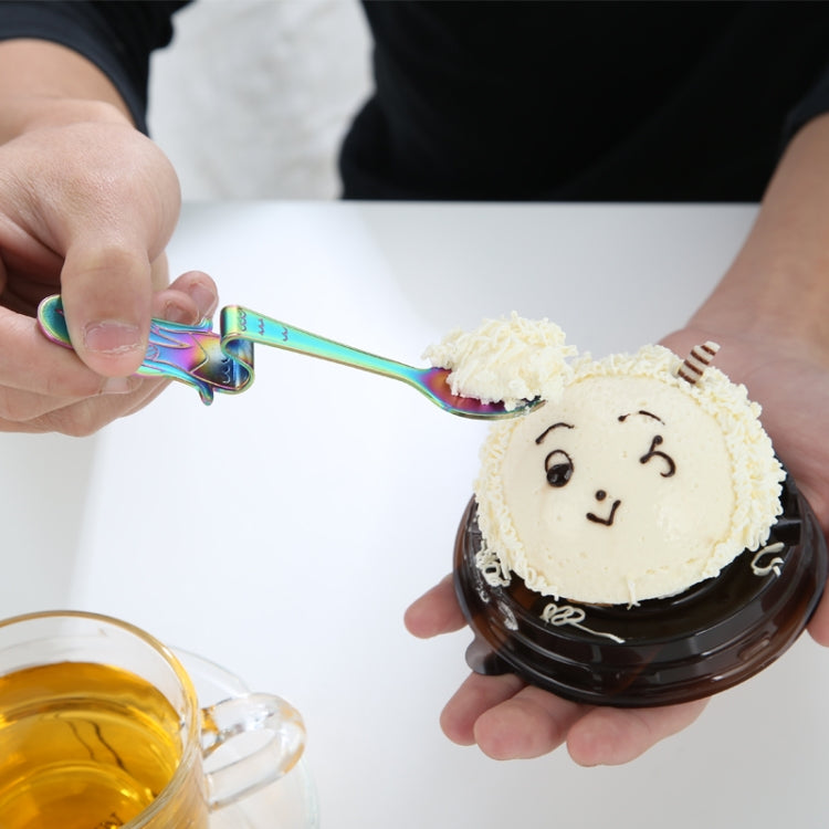 Creative Coffee Spoon Mermaid Shape Handle Spoons Flatware Drinking Tools, Color:Gold - free shipping - PMC TechLife - Order now!