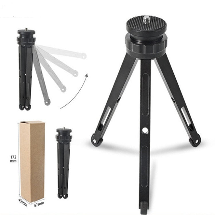 BEXIN Pocket Mini Metal Desktop Tripod Mount Live Broadcast Tripod - Tripods by BEXIN | Online Shopping South Africa | PMC TechLife | Buy Now Pay Later Mobicred