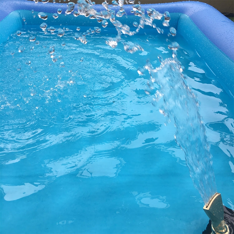 Water View Rockery Fountain All Copper Stainless Steel Adjustable Universal Fan-shaped Flat Nozzle, Size: 6 Point(Brass) - Watering & Irrigation by PMC TechLife | Online Shopping South Africa | PMC TechLife