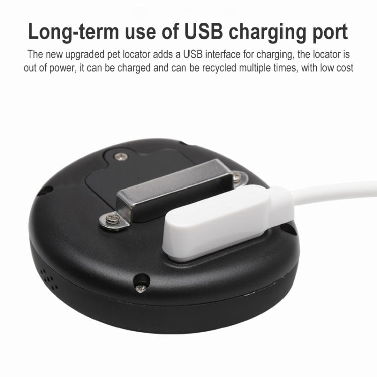 F9 Mini Pet Smart Wear GPS Pet Locator WIFI Location Tracker(White) - Pet Tracker by PMC TechLife | Online Shopping South Africa | PMC TechLife