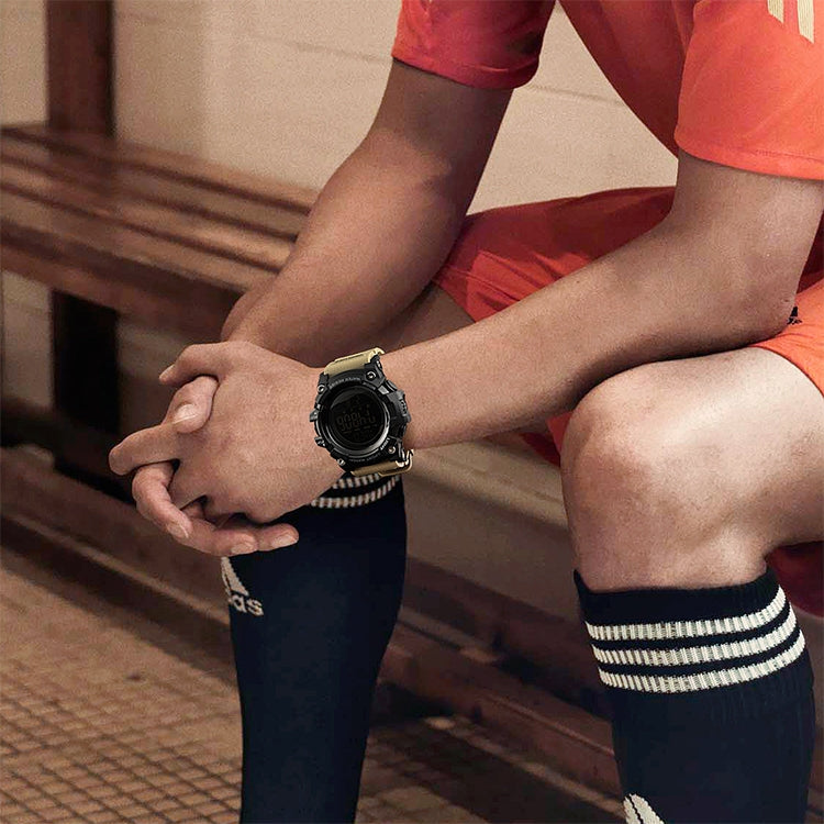 SKMEI 1384 Multifunctional Men Outdoor Fashion Noctilucent Waterproof LED Digital Watch (Khaki) - free shipping - PMC TechLife - Order now!