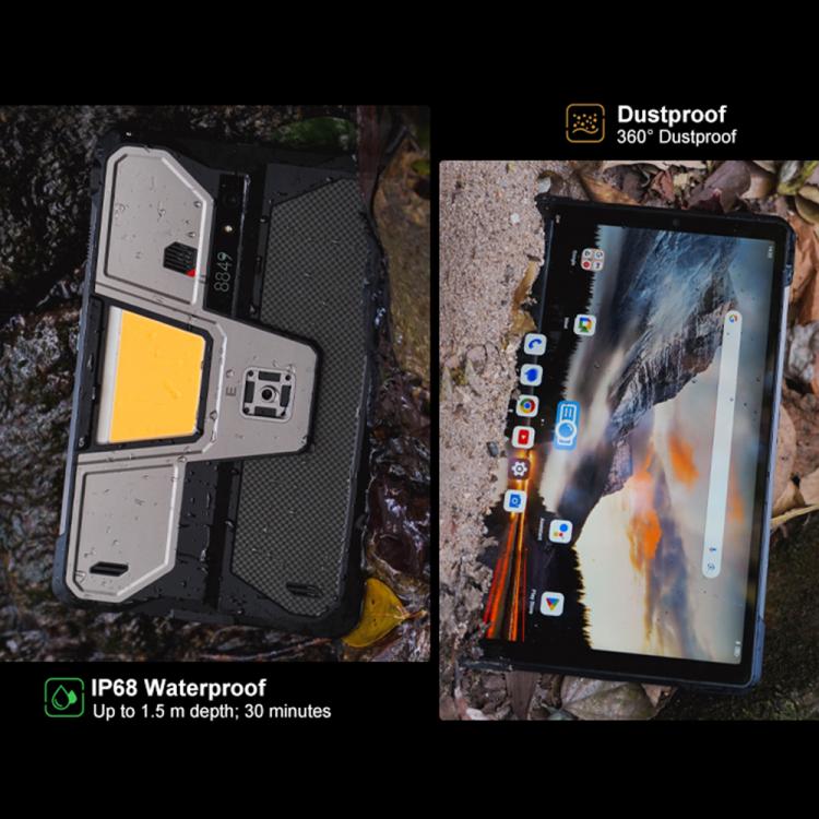 Unihertz 8849 Tank Pad E Rugged Tablet PC & Projector, 12GB+512GB, 10.95 inch Android 14 MT6789 Octa Core 4G Network, EU Plug (Black) - free shipping - PMc TechLife - Order now!