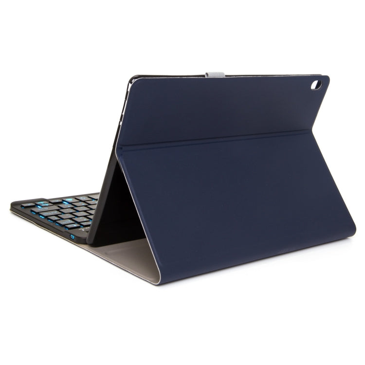 M10 2 in 1 Removable Bluetooth Keyboard + Leather Tablet Case with Holder for Lenovo Tab M10 TB-X505X (Dark Blue) - free shipping - PMC TechLife - Order now!