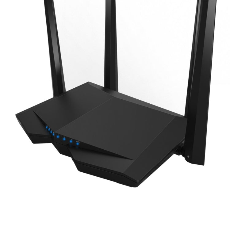 Tenda AC6 AC1200 Smart Dual-Band Wireless Router 5GHz 867Mbps + 2.4GHz 300Mbps WiFi Router with 4*5dBi External Antennas(Black) - free shipping - PMC Jewellery - Order now!