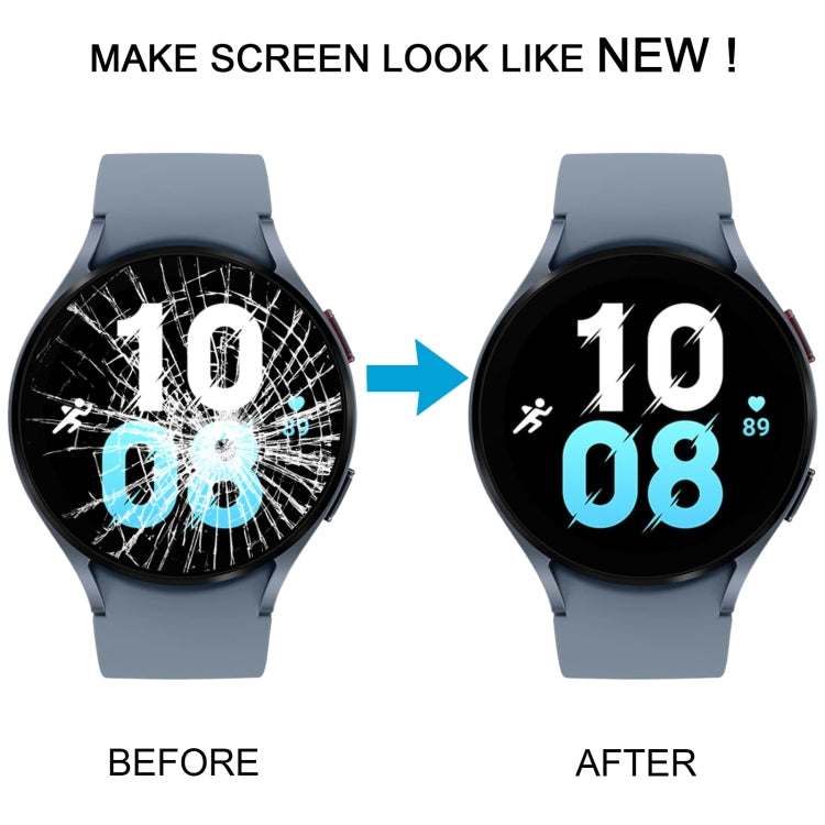 Original LCD Screen Digitizer Full Assembly with Frame for Samsung Galaxy Watch5 40mm SM-R900/R905 (Silver) - free shipping - PMc TechLife - Order now!