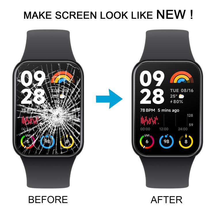 For Xiaomi Mi Band 8 Pro Original Front Screen Outer Glass Lens - For Xiaomi by PMc TechLife | Online Shopping South Africa | PMc TechLife | Buy Now Pay Later Mobicred