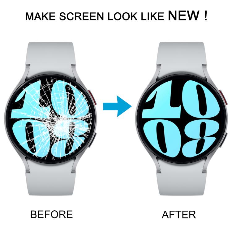 For Samsung Galaxy Watch6 44mm SM-R940/R945 Original LCD Screen Digitizer Full Assembly with Frame (Silver) - free shipping - PMC TechLife - Order now!