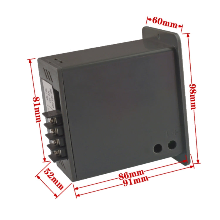 LDTR-WG0265 DC 6A Motor Speed Governor Slow Down Motor Controller Positive And Negative Rotating Control Switch 12V/24V/36V/48V (Black) - Other Accessories by PMC TechLife | Online Shopping South Africa | PMC TechLife