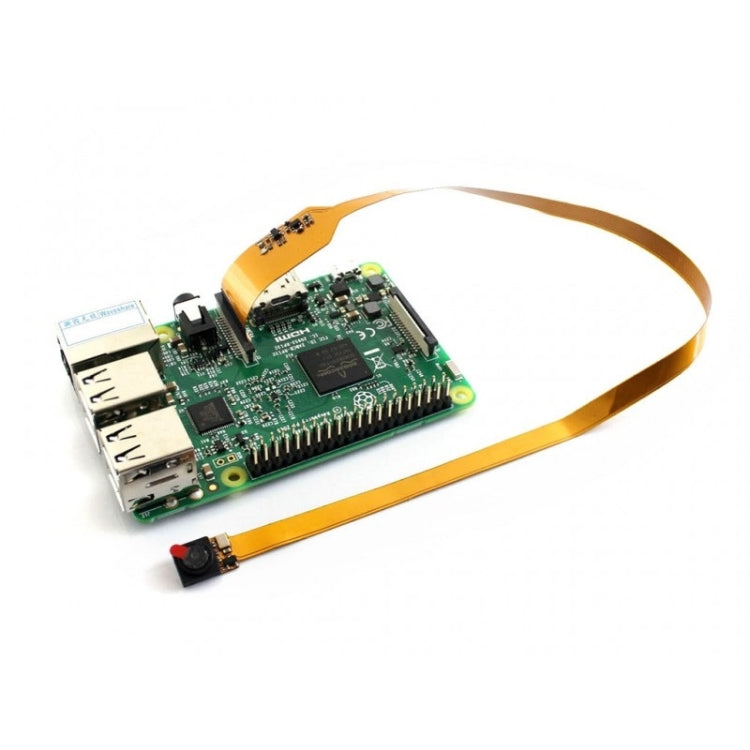 Waveshare RPi FPC Camera Module with Long FPC for Pi A+/B+/2B/3B - Modules Expansions Accessories by Waveshare | Online Shopping South Africa | PMC TechLife | Buy Now Pay Later Mobicred