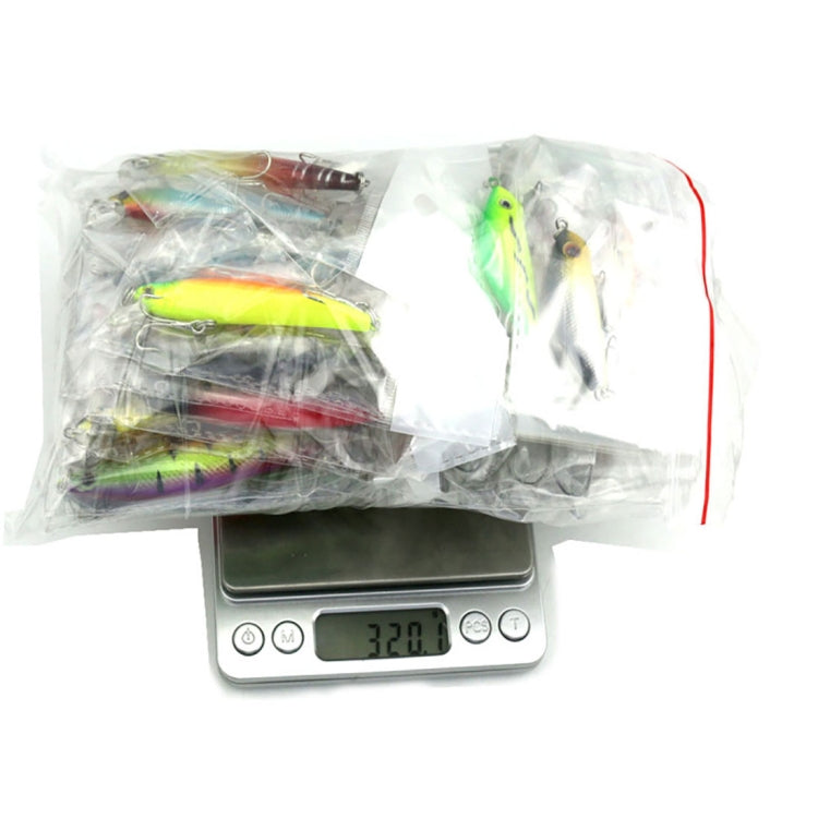 HENGJIA Set002 43 PCS Sequin Set Metal Sequins False Bait Fresh Sea Bass Fishing Bait Set, Length: 5 to 10.5cm, Bagged - free shipping - PMC TechLife - Order now!