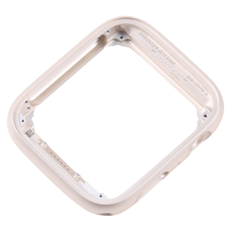 For Apple Watch Series SE 2022 44mm Stainless Steel Middle Frame Bezel Plate (Gold) - by PMC TechLife | Online Shopping South Africa | PMC TechLife