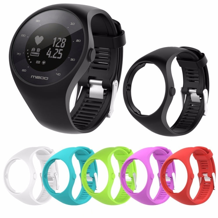 Silicone Sport Watch Band for POLAR M200(Red) - by PMC TechLife | Online Shopping South Africa | PMC TechLife | Buy Now Pay Later Mobicred