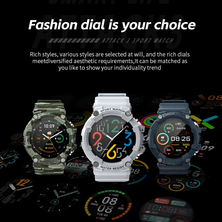 LOKMAT ATTACK 3 1.28 inch TFT Screen Sports Fitness Smart Watch, Support Bluetooth Call(Blue) - free shipping - PMC TechLife - Order now!