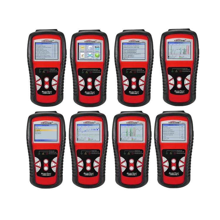 KONNWEI KW830 OBDII / CAN Car Auto Diagnostic Scan Tools Auto Scan Adapter Scan Tool Supports 8 Languages and 6 Protocols (Can Also Detect Battery and Voltage, Only Detect 12V Gasoline Car) - free shipping - PMC TechLife - Order now!