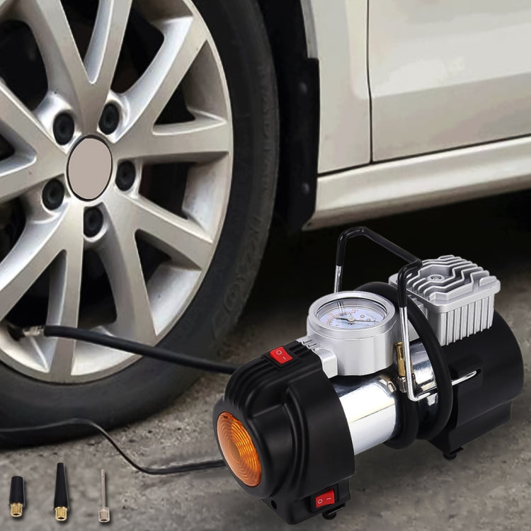 Portable 4X4 Heavy Duty Air Compressor 12V 150PSI 35LPM Pump Tire Inflatable Pump Car Tool with Working Light for Outdoor Emergency - Inflatable Pump by PMC TechLife | Online Shopping South Africa | PMC TechLife