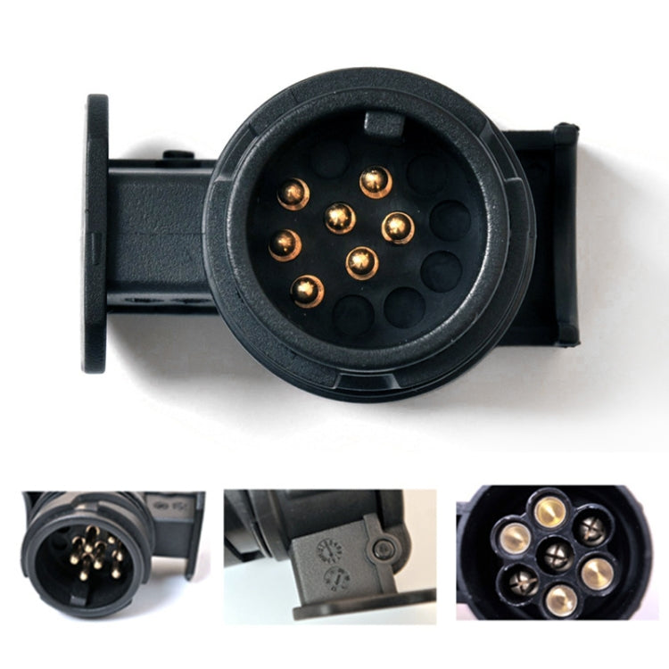 12V 13Pin to 7Pin Car Plug Socket Wiring Connector Adapter Car Plug Socket for Trailer / Truck / Bus, European Car - free shipping - PMC TechLife - Order now!