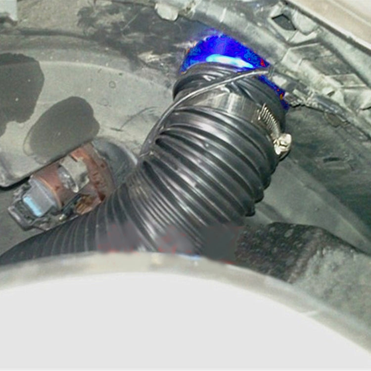 Car Auto Universal Tube Air Filter Adjustable Cold Air Injection Intake System Pipe Without Air Filter(Blue) - free shipping - PMC TechLife - Order now!