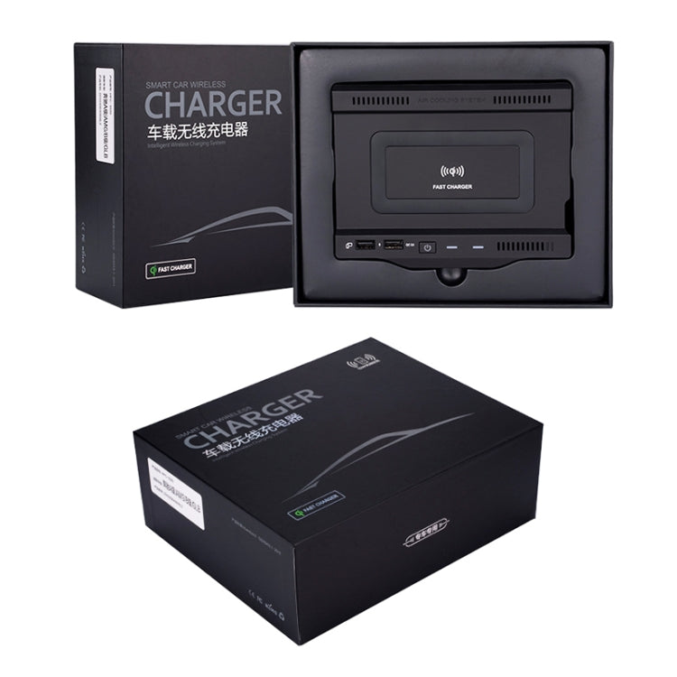 HFC-1020 Car Qi Standard Wireless Charger 10W Quick Charging for Mercedes-Benz A Class 2019-2022, Left and Right Driving - Wireless Charging Pads by PMC TechLife | Online Shopping South Africa | PMC TechLife