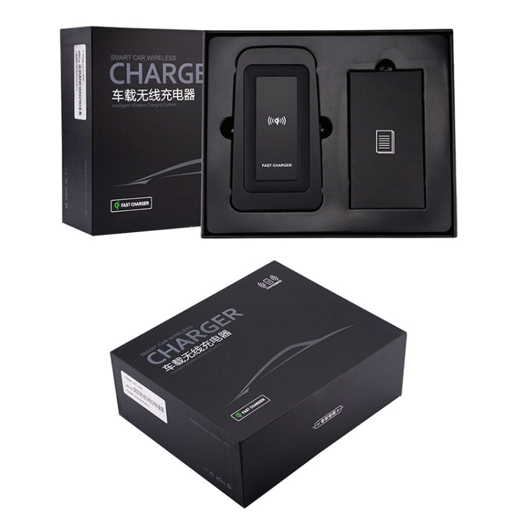HFC-1010 Car Qi Standard Wireless Charger 10W Quick Charging for Volvo S60 2020-2022, Left and Right Driving - Wireless Charging Pads by PMC TechLife | Online Shopping South Africa | PMC TechLife