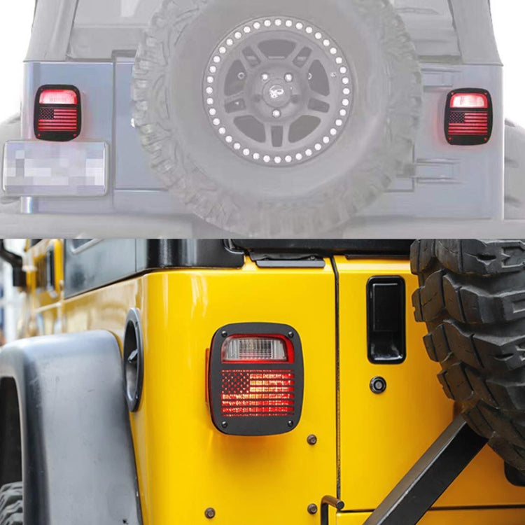 P-018 Car Tail Light Trim Taillight Cover for Jeep Wrangler TJ 1997-2006 - free shipping - PMC TechLife - Order now!