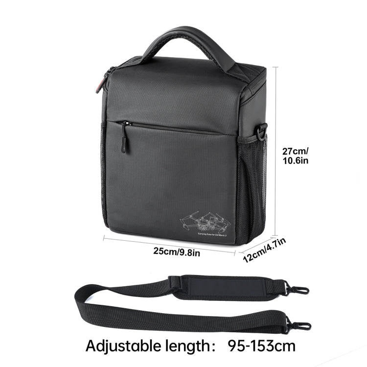 STARTRC Portable Carry Box Single Shoulder Storage Bag for DJI Mini 3 Pro / Air 2S / Mini 2 / Mavic 3 / Air 2 (Black) - free shipping - PMC TechLife - Order now!