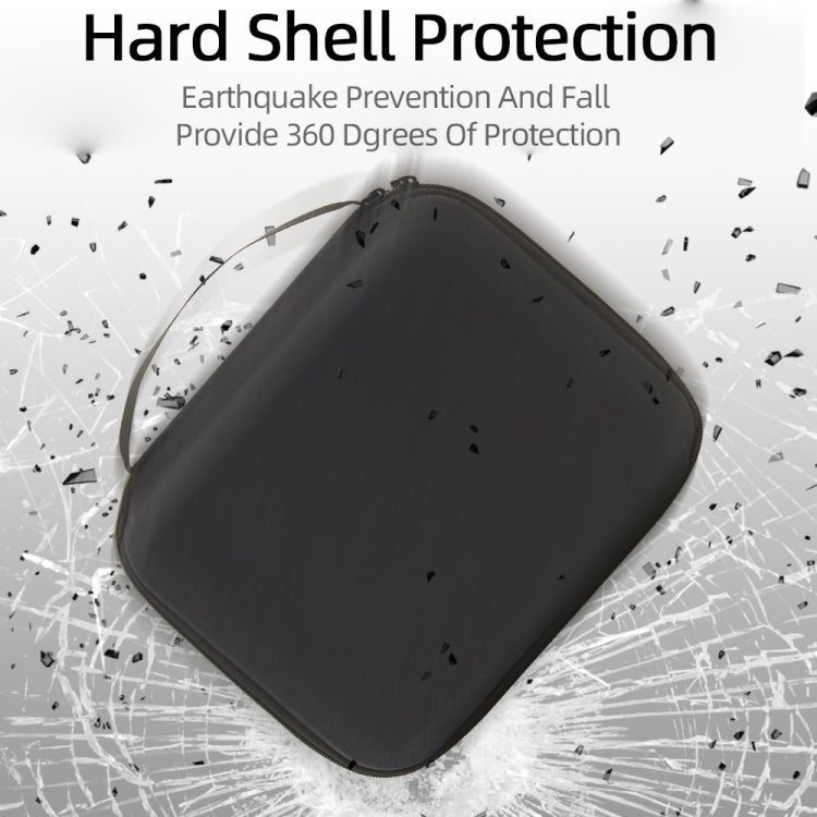 For DJI Osmo Action 3 Carrying Storage Case Bag,Size: 24 x 19 x 9cm (Black) - Case & Bags by PMC TechLife | Online Shopping South Africa | PMC TechLife | Buy Now Pay Later Mobicred