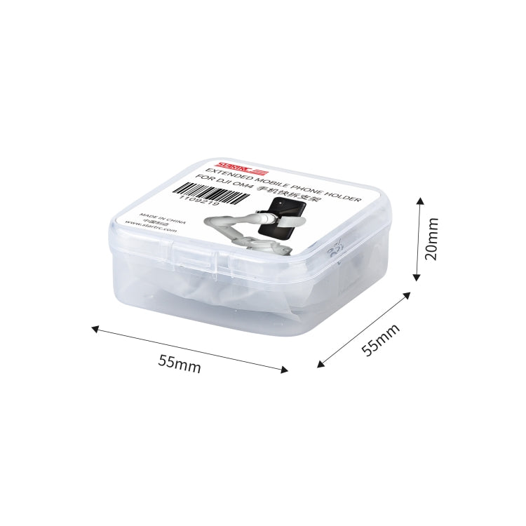 For DJI OM4 STARTRC Handheld Gimbal Quick Release Magnetic Buckle Clamp Expansion Bracket (Grey) - by STARTRC | Online Shopping South Africa | PMC TechLife | Buy Now Pay Later Mobicred